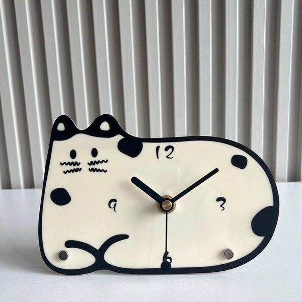 可爱摆钟客厅桌面摆件家居饰品电视柜玄关创意简约座钟酒柜装饰品,家居饰品,座钟,淘宝优惠券,粉丝福利购,淘宝优惠卷