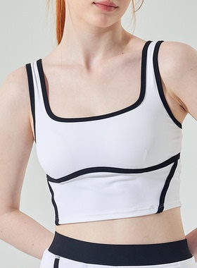 HandStudio新款女士网球运动文胸外穿防震防下垂背心跑步瑜伽健身
