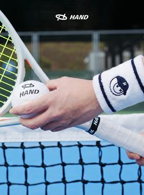 Hand Studio网球护腕扭伤擦吸汗手腕护套网球羽毛球运动护腕护具