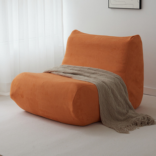 电动多功能毛毛虫沙发套 网红懒人椅套罩 简约现代旋转单人躺椅套