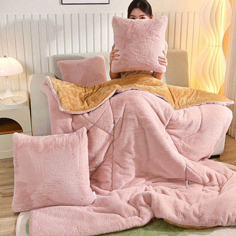 双面加厚绒汽车抱枕被子两用沙发靠枕办公室午睡二合一多功能保暖,居家布艺,抱枕被,淘宝优惠券,粉丝福利购,淘宝优惠卷