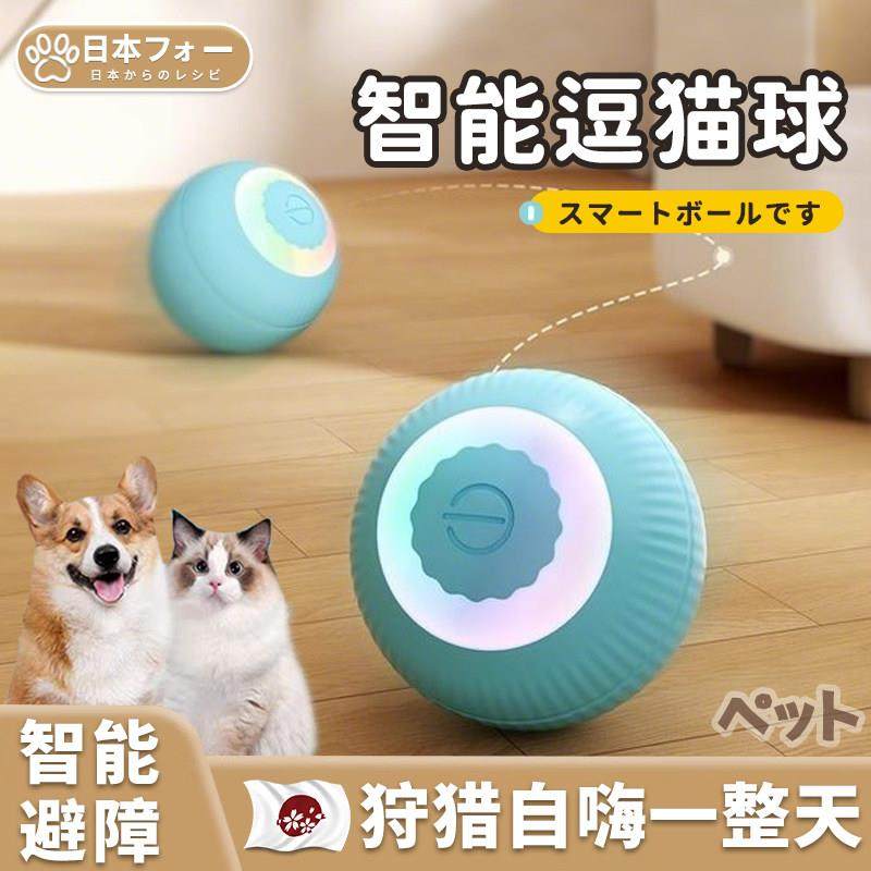 【猫咪滚滚球】自嗨解闷逗猫棒玩具自动逗猫球猫玩具电动猫咪用品