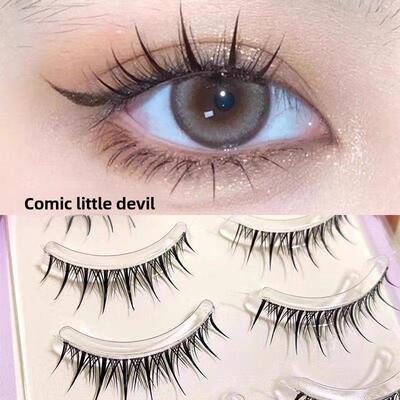 李佳琪推荐厚假睫毛、天然自粘睫毛、模拟仙女植发给新手和初学者