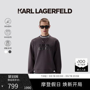 GOLF卫衣老佛爷男装 新款 LAGERFELD卡尔拉格斐2024冬季 KARL
