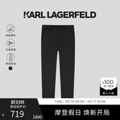 男商务正装 裤 新款 直筒西裤 KARL 设计师款 LAGERFELD卡尔拉格斐西装