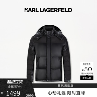 短羽绒服老佛爷 新款 重复铺货 LAGERFELD卡尔拉格斐2024冬季 KARL