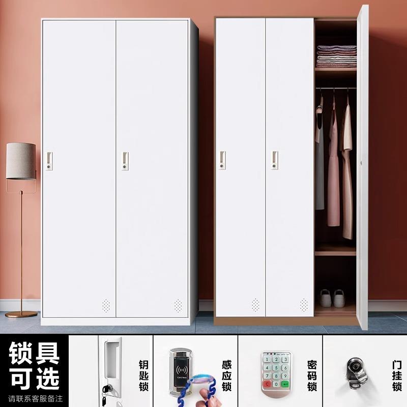 钢制更衣柜员工柜宿舍铁衣柜车间鞋柜健身房浴室办公室铁皮储物柜