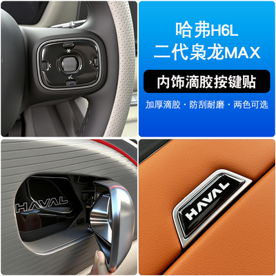 二代哈弗枭龙max内门碗装饰贴