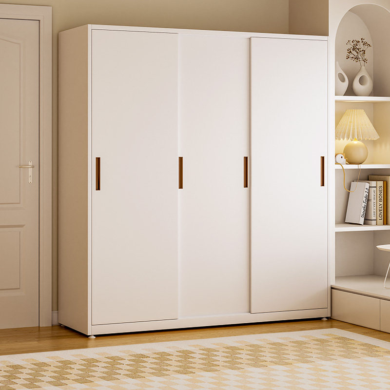 钢制衣柜家用卧室阳台拉门衣橱现代简约铁艺金属带锁儿童收纳柜,住宅家具,独立衣柜,淘宝优惠券,粉丝福利购,淘宝优惠卷