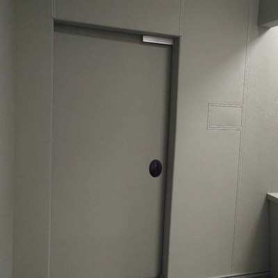 谈话室软包门拉手防碰撞隔音硅胶门把手保护套留置室推拉门配件