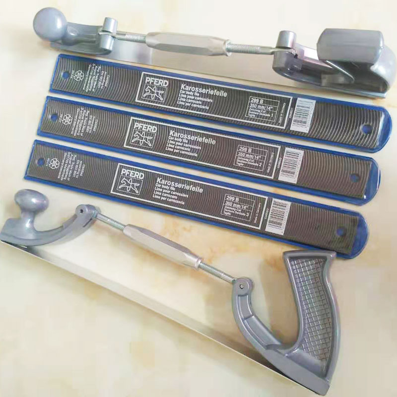 汽修钣金锉刀可调节夹持器车身锉刀架刨刀支架电梯导轨刨刀片马圈