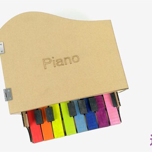 八音钢琴diy组装自n制乐器手工制作材料包纸玩教具+校园科技节实