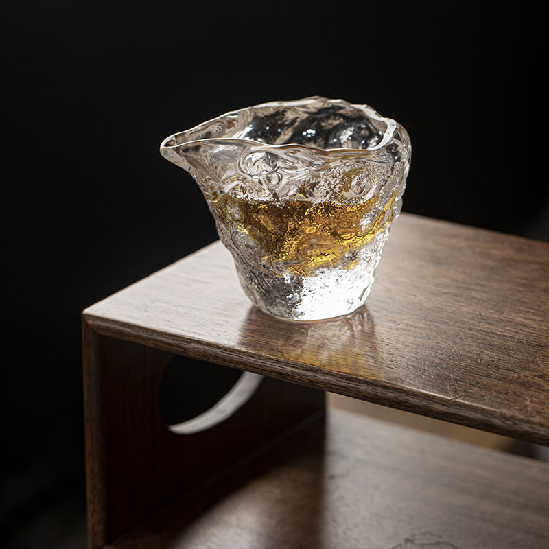 草木祠水晶玻璃公道杯琉璃手工茶海分茶器匀杯功夫茶具公杯加厚,餐饮具,公道杯,淘宝优惠券,粉丝福利购,淘宝优惠卷