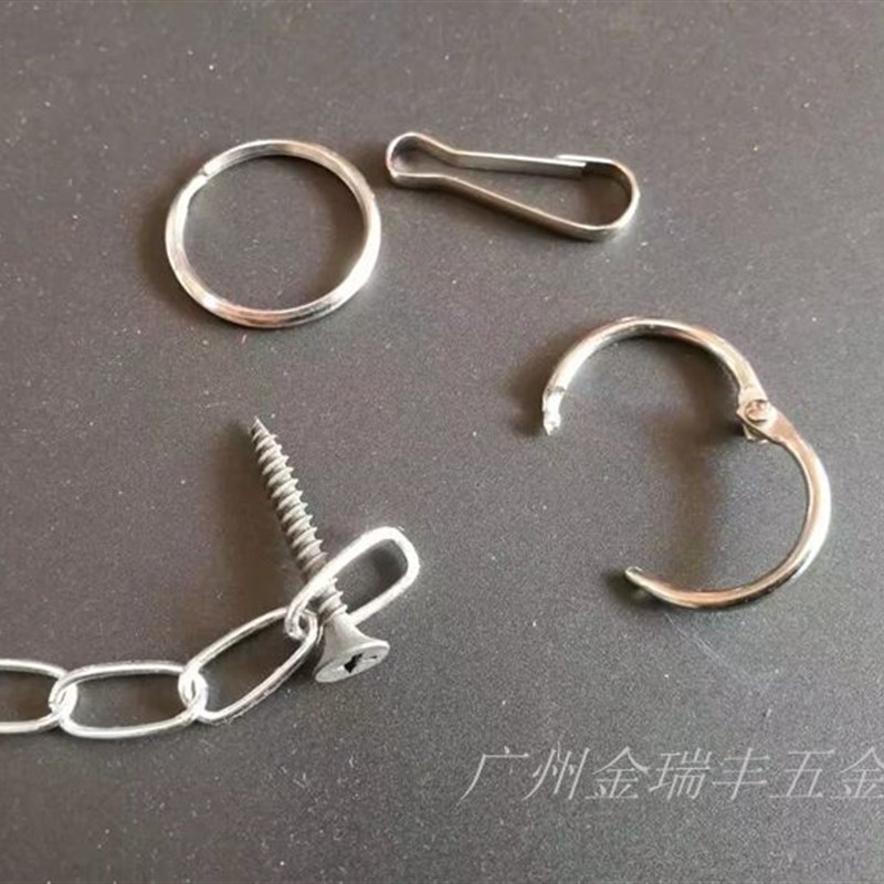 小铁链条细吊链挂链细铁链铁链子五金链条灯W链不锈钢铁链
