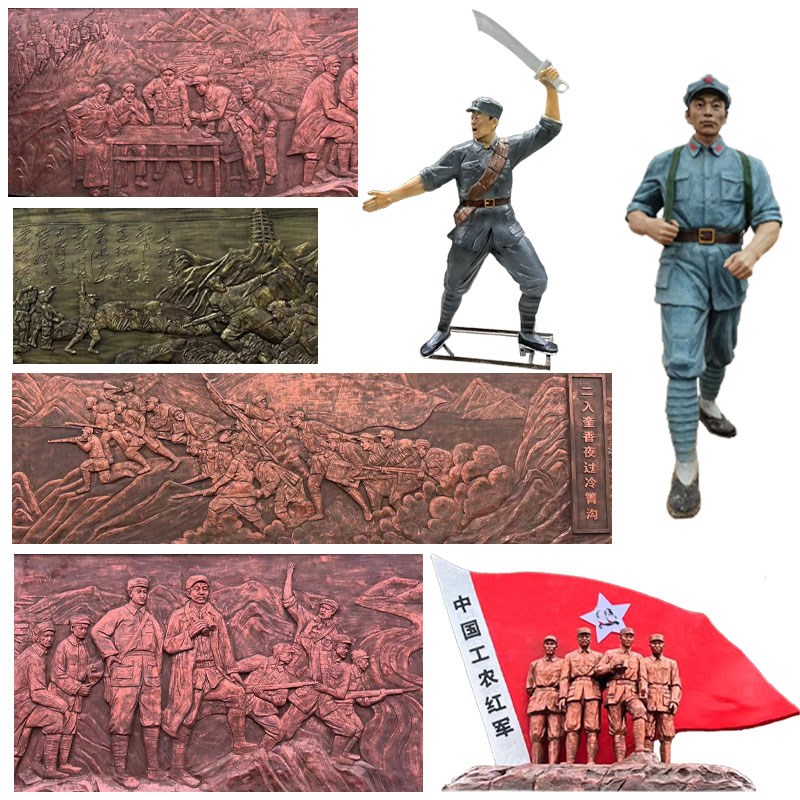 大型水泥浮雕人物雕塑定制景观公园室内外墙面装饰壁画 画背景护