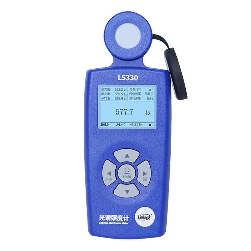 LS330光谱照度计测光仪植物照度测试仪高精度色温测试仪数字