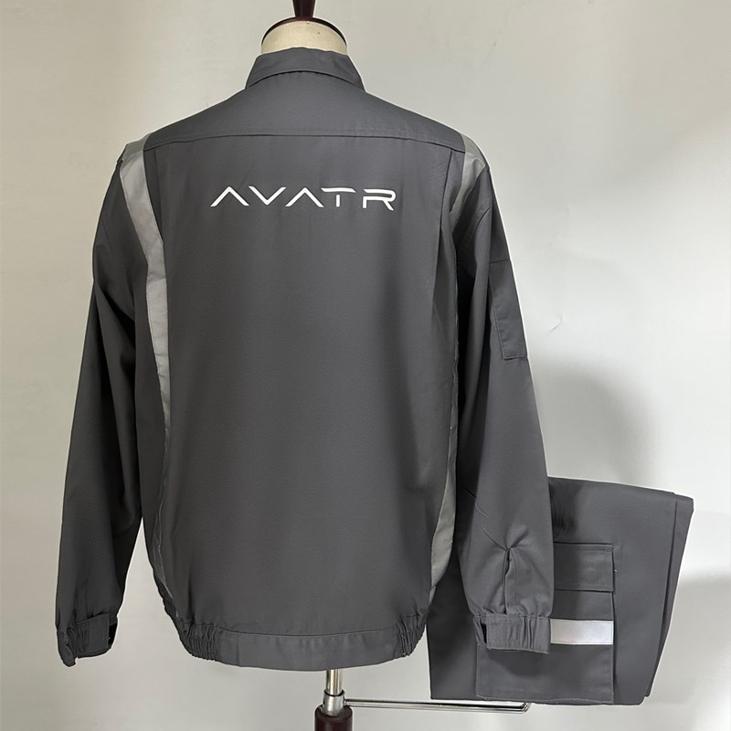 阿维塔4S店工装套装男售后汽车维修工作服车间劳保服定制春夏装