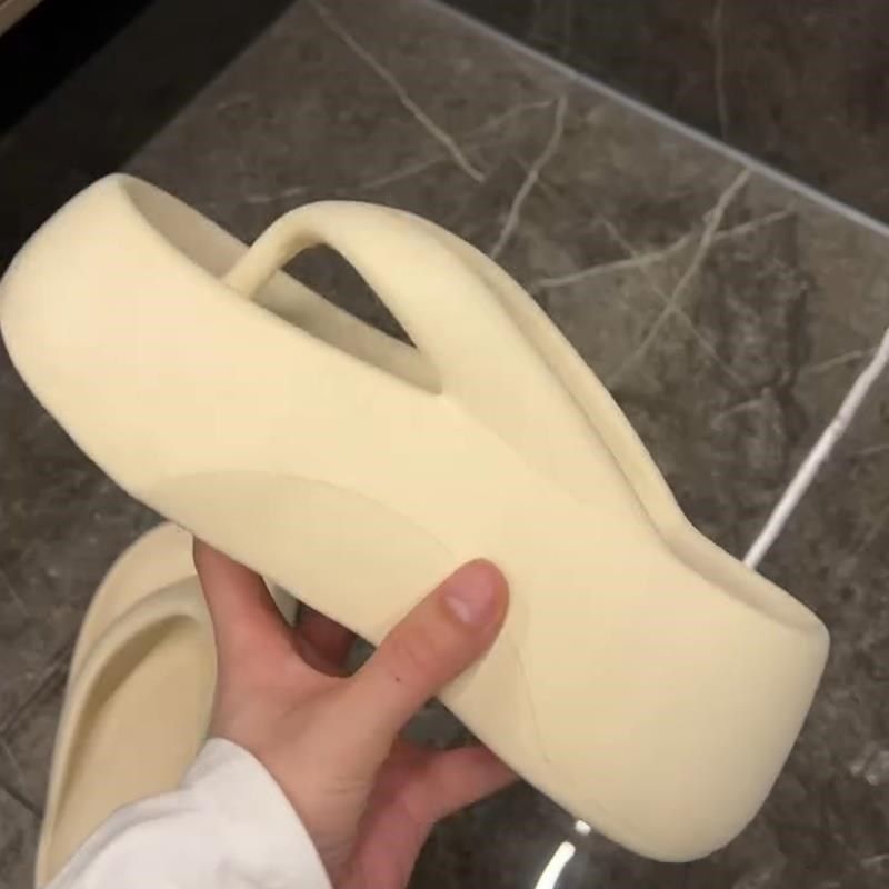 踩屎感厚底人字拖女夏季2024新款增高7-8cm沙滩鞋夹脚凉拖鞋外穿,女鞋,人字拖,淘宝优惠券,粉丝福利购,淘宝优惠卷