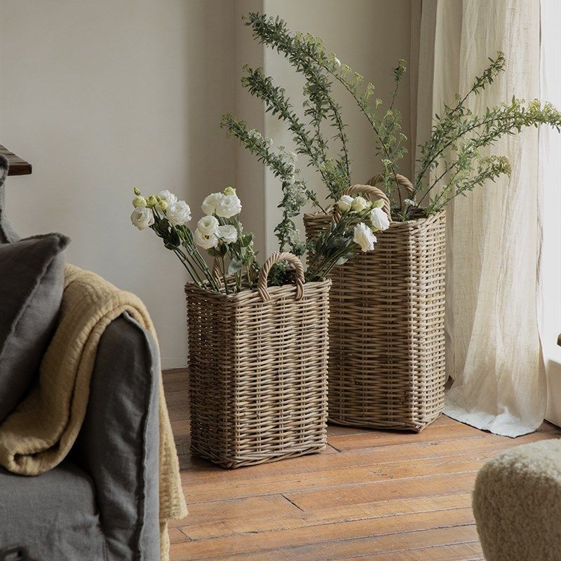 碟收集方形藤储物篮/印尼天然植物真正的藤手工编织伞卷轴储物篮,收纳整理,其他收纳篮,淘宝优惠券,粉丝福利购,淘宝优惠卷