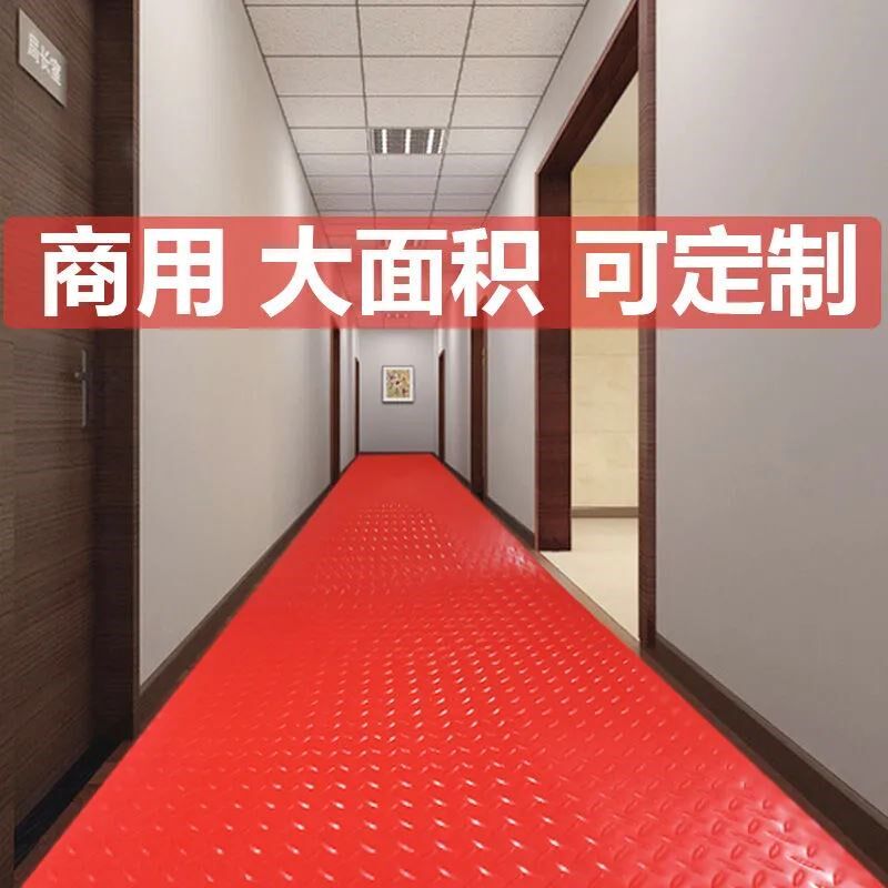 防滑地垫pvc塑料地胶防水车间垫牛筋阻燃加厚牛津耐磨橡胶地板革