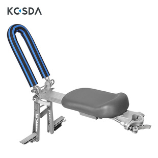 2-5岁自行车儿童座椅 防水前置可拆卸摺叠电动车座垫可携式快拆小