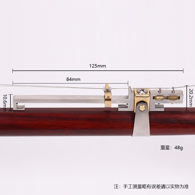 新型多功能可调节变调二胡千斤弦距可微调胡琴千斤不锈钢金属千金