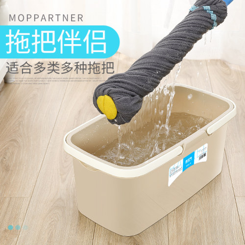 洗拖把桶单桶长方形水桶拖布桶家用海绵拖把盆专用清洁清洗桶方桶