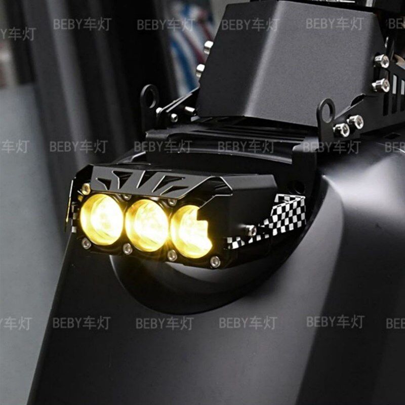 超亮车灯电动车射灯机车LED射灯强光外置灯带切线黄白远近光65V,电动车/配件/交通工具,电动车灯,淘宝优惠券,粉丝福利购,淘宝优惠卷