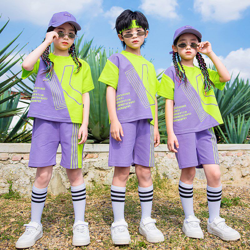 幼儿园园服夏季儿童校服套装小学生夏装男女班服英伦学院风毕业照