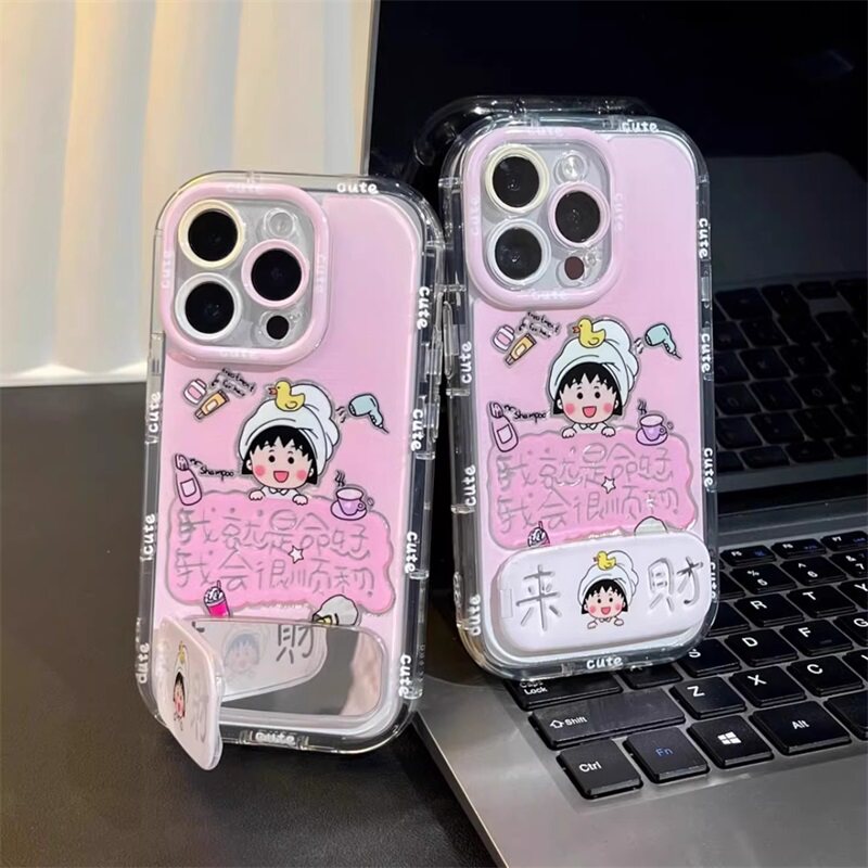 来财小丸子适用苹果17PRO手机壳IPHONE15promax14plus13华为mate60pura70荣耀400magic7奶油羽纱nova12ultra