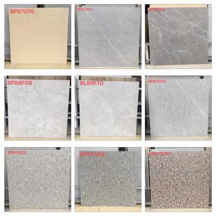 灰色仿古砖水磨石瓷砖地砖800800客厅餐饮厨卫仿大理石防滑地板砖