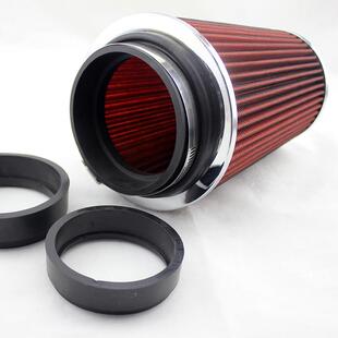 汽车改装通用冬菇头高流量蘑菇头 63/70/76/89/101mm口径空气滤芯