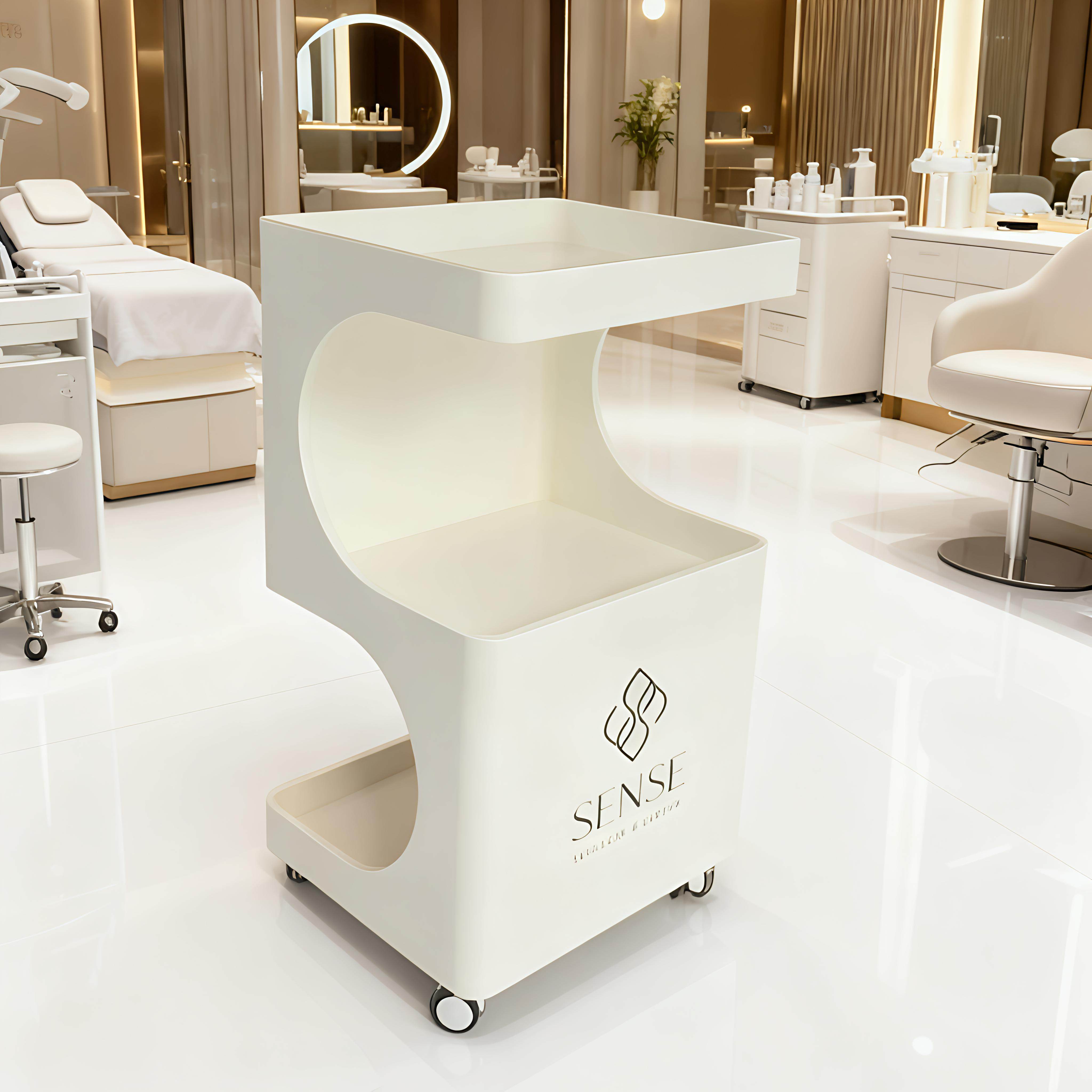 美容院专用新款小推车皮肤管理SPA会所工具车整体实木推车置物架,商业/办公家具,工具车,淘宝优惠券,粉丝福利购,淘宝优惠卷