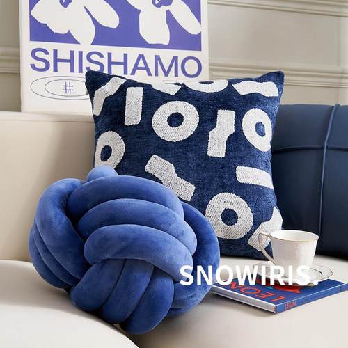 抱枕高级感几何图枕套样板间沙发靠垫靠枕轻奢风装饰方枕圆形腰枕