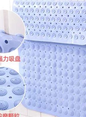 草绿色浴室防滑地垫厕所门口防水垫子家用洗手洗澡间镂空防摔脚垫