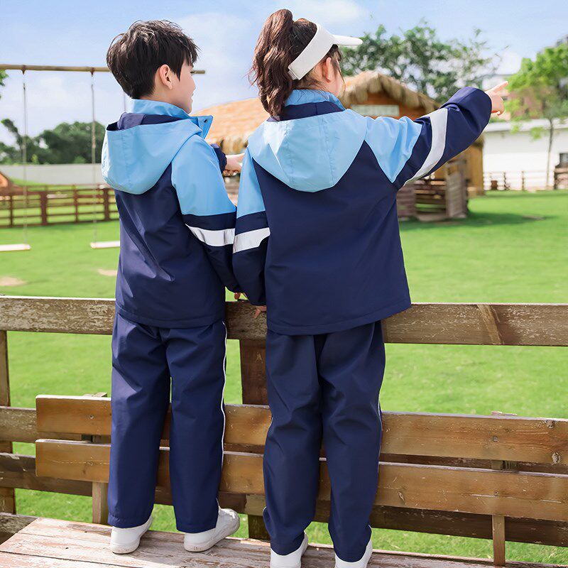 小学生校服春秋套装学院风儿童班服毛衣马甲三件套幼儿园园服英伦