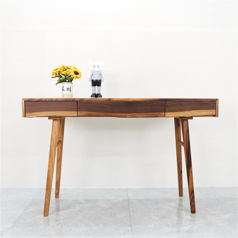 乌金木全实木玄关柜现代简约入户客厅收纳储物柜长条几案高脚柜架