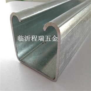 新款型加重特厚工业吊轨滑道 推拉门轨道滑轮 平移门吊滑吊轮导轨