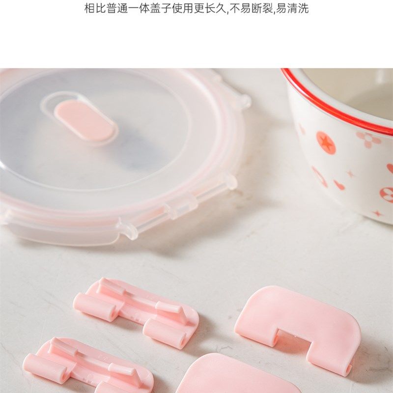 炖盅蒸蛋碗带盖的陶瓷碗蒸蛋羹耐高温便当碗上班族微波炉的碗