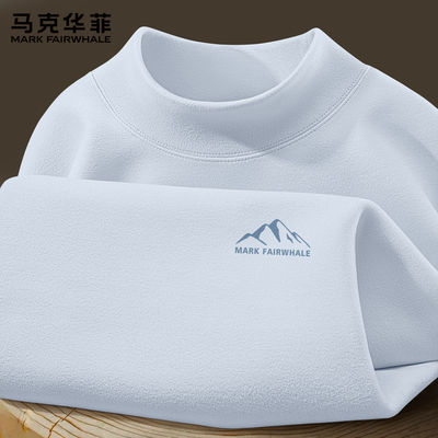 马克华菲半高领打底衫男款