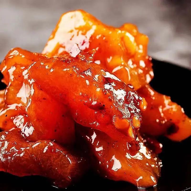 内蒙特产狄师傅水晶牛筋香辣麻辣牛板筋烧烤即食卤味解馋辣味小吃