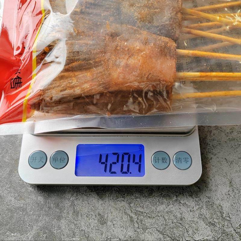 新品网红烧烤腌制深海鲽鱼尾串10支蝶鱼尾商用食材冷冻鸦片鱼半成
