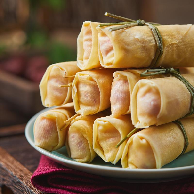 新品新鲜鲜肉面结千张包速食早餐豆皮豆腐皮豆干私房菜方便鲜宁波