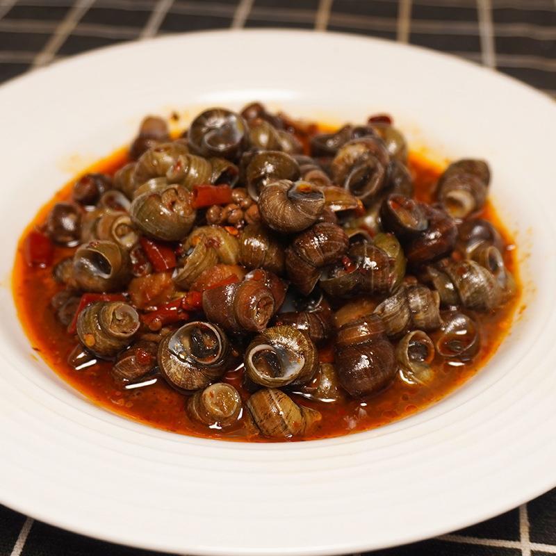 今吉祥麻辣田螺550g袋装加热即食炒嗦螺商用螺蛳肉宵夜饭店食材