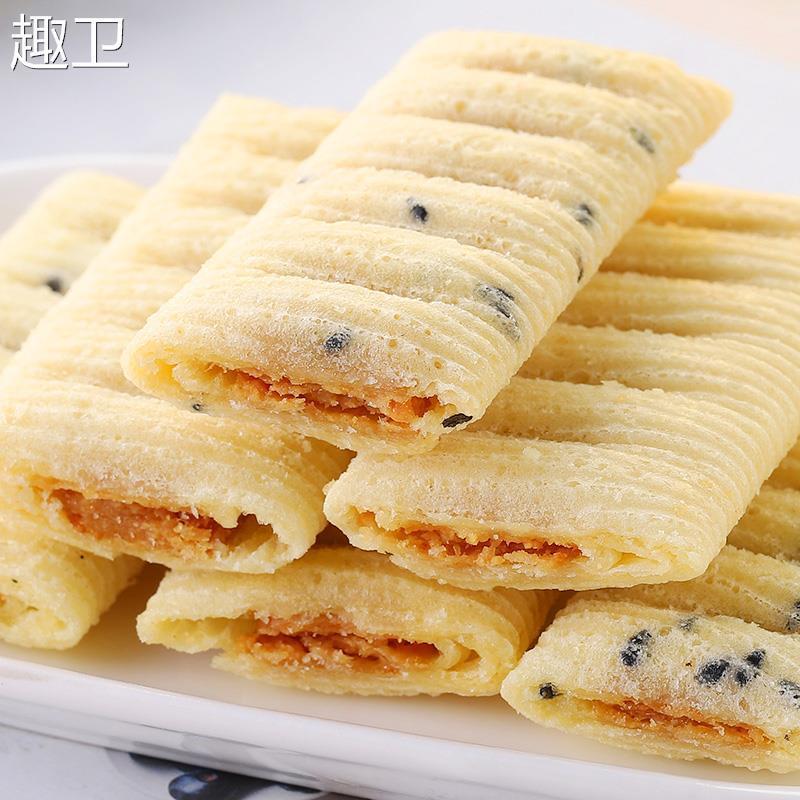 厦门特产蛋花酥老牌子脆皮夹心蛋卷饼干香酥花生酥儿童休闲零食品