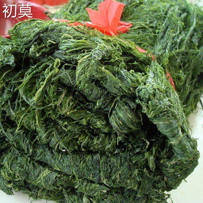 宁波特产海苔条干100g优质苔菜条炒花生海鲜干货浒苔虎苔水产