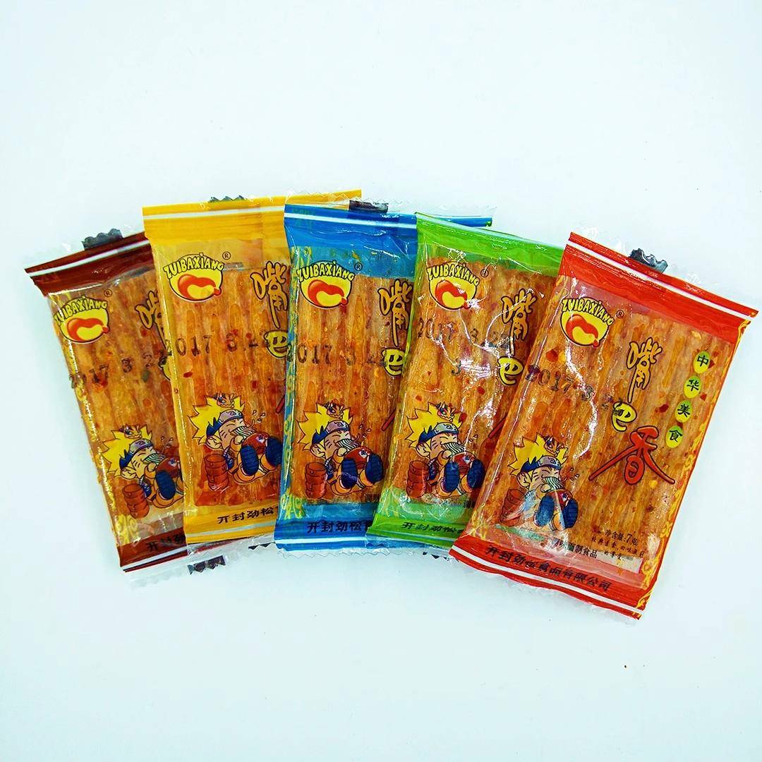 嘴巴香大包辣条大刀肉怀旧童年零食小卖部5毛小吃休闲食品大礼包