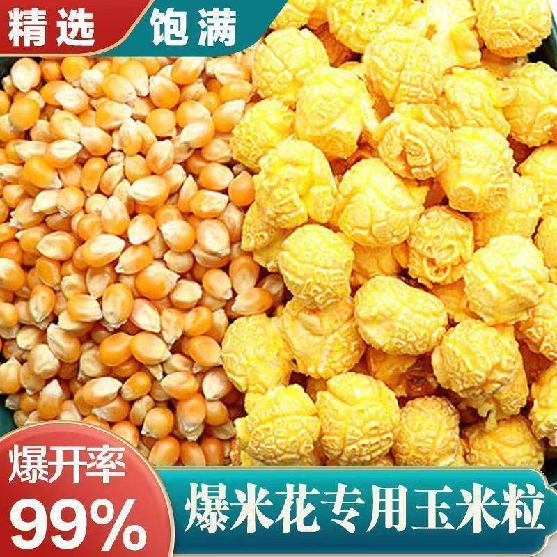 爆米花玉米粒 球形蝶形小玉米爆米花专用原料家用商用袋装