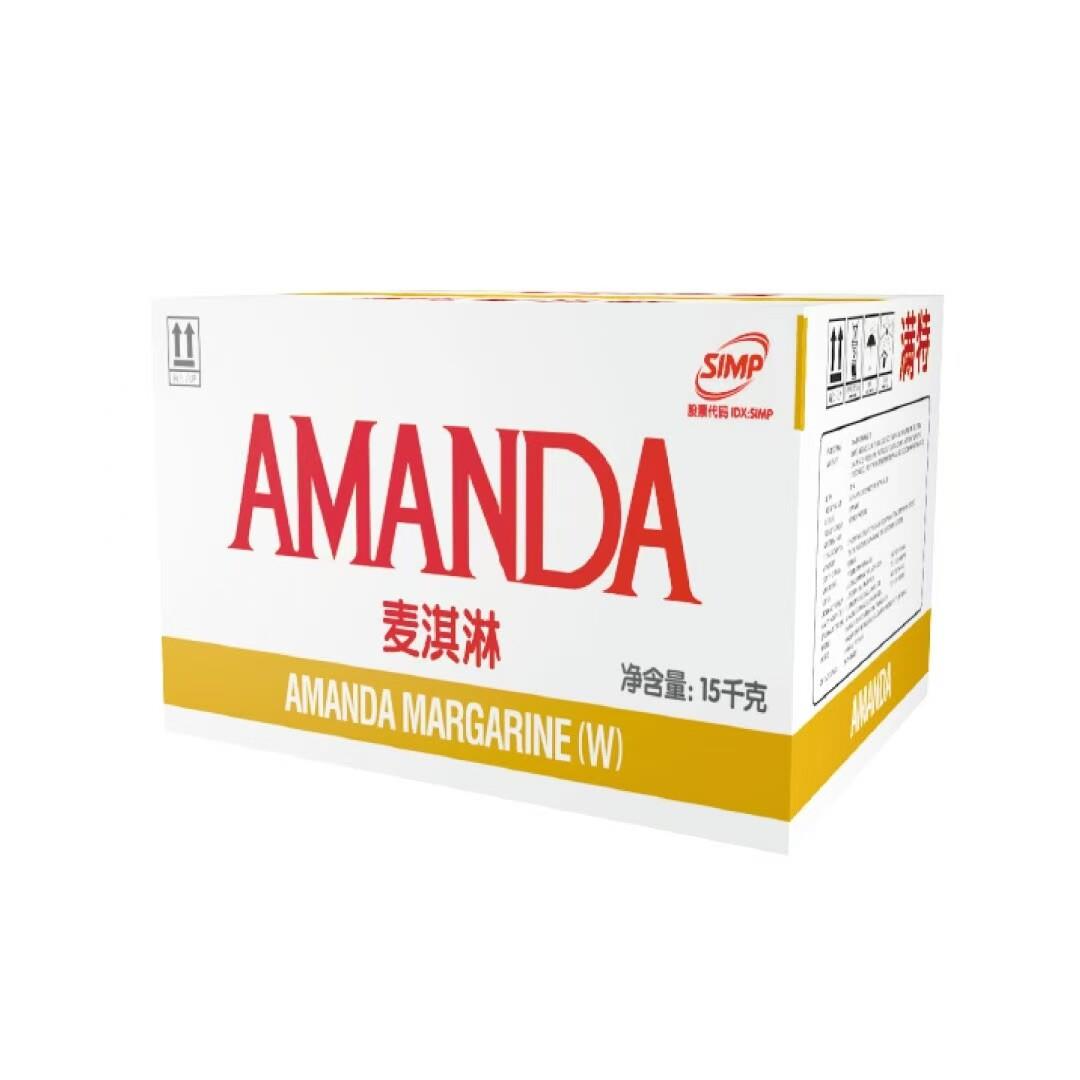 新品满特人造奶油黄油15kg商用爆米花面包烘焙专用油批奶香原料发