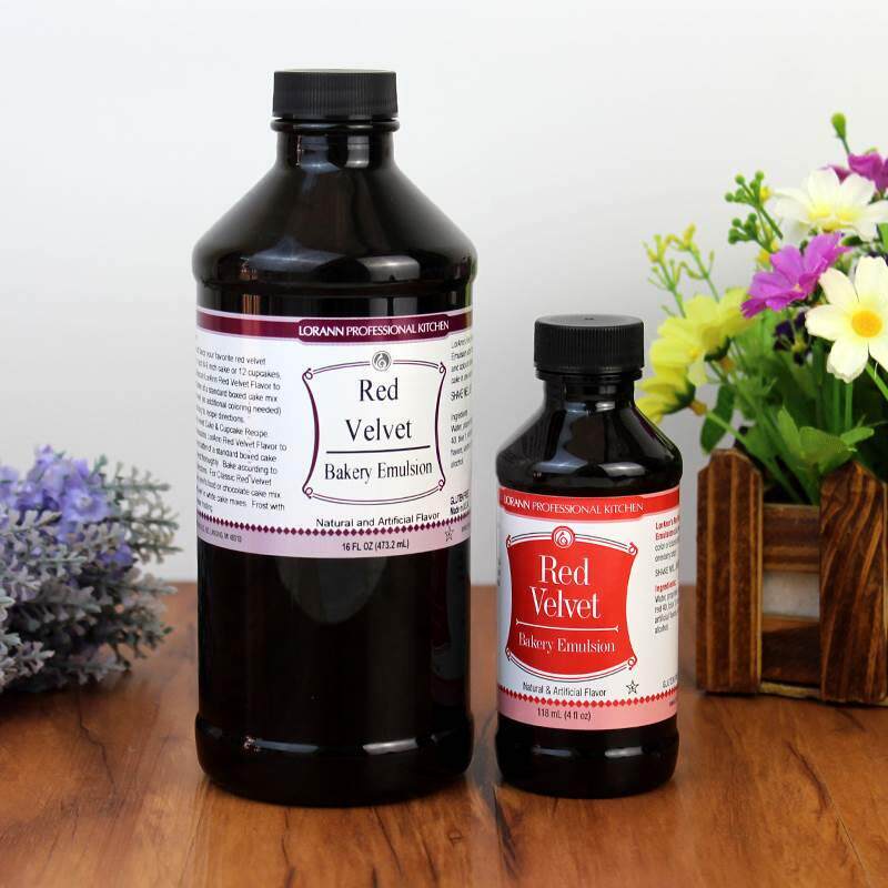 美国进口lorann红丝绒精华液蛋糕着色可食用红色素食品级烘焙香精